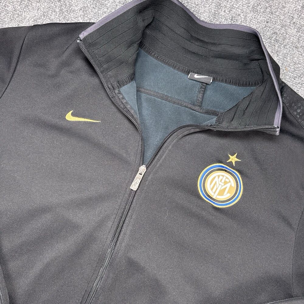 Vintage Nike FC Internazionale Inter Milan Football Soccer Training Jacket XXL